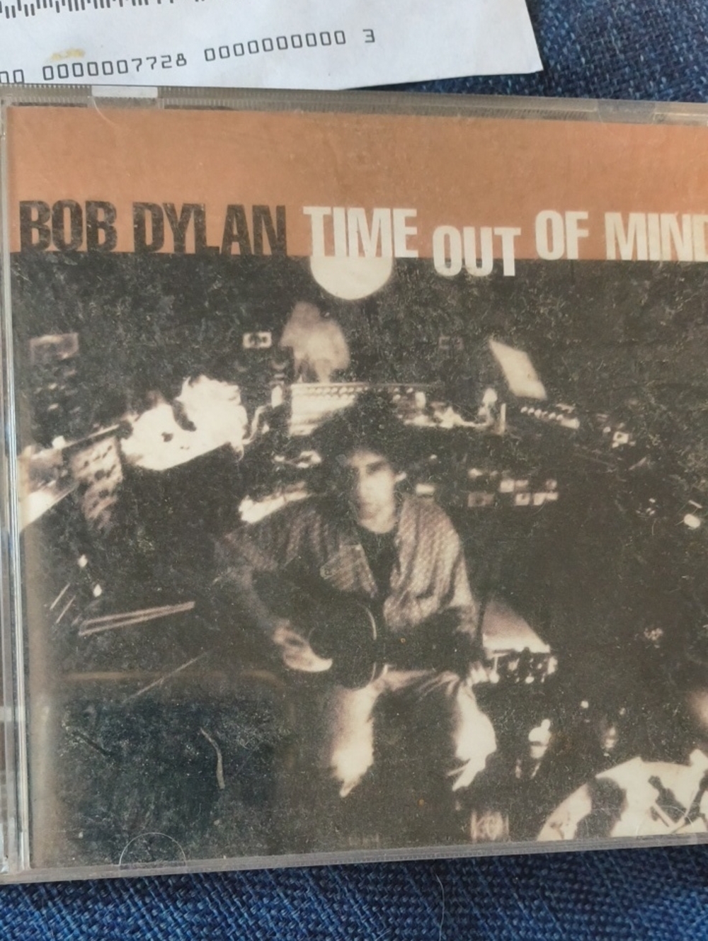 Bob Dylan "Time Out of Mind" CD - Brown/Tan Cover